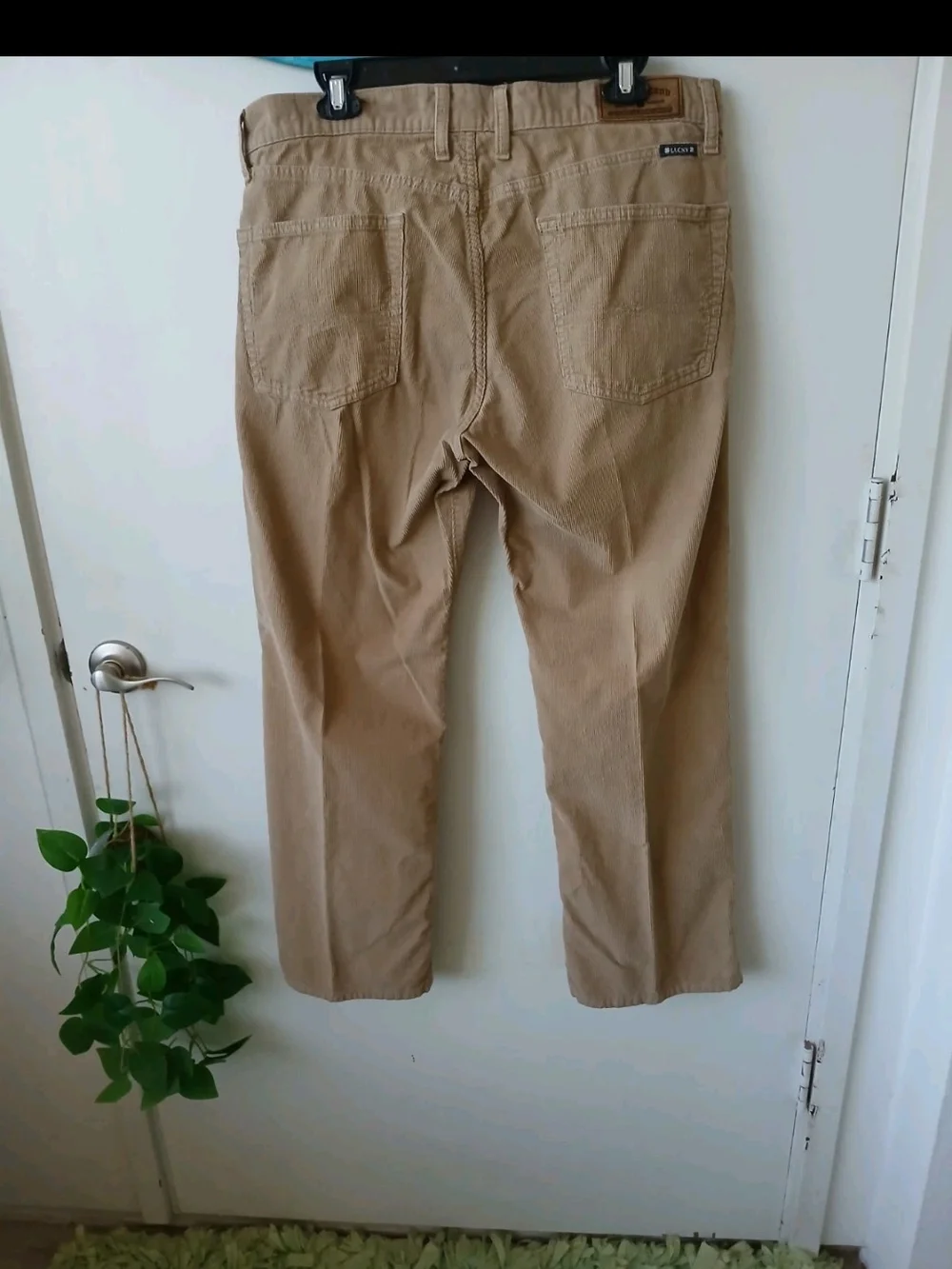 Lucky Brand Men's Corduroy Pants in Tan Sz 36/34